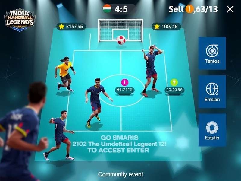 India Handball Legends gameplay screenshot